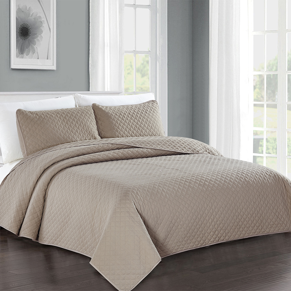 99,99% poliészter szilárd 3 db paplan ágytakaró