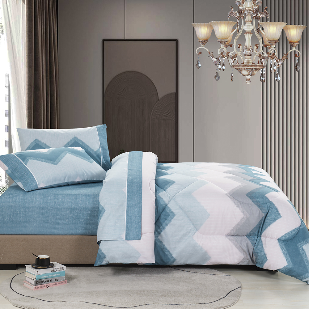 99,99% Poliészter 85gsm Twill Disperse 5 db -os vigasztaló készlet