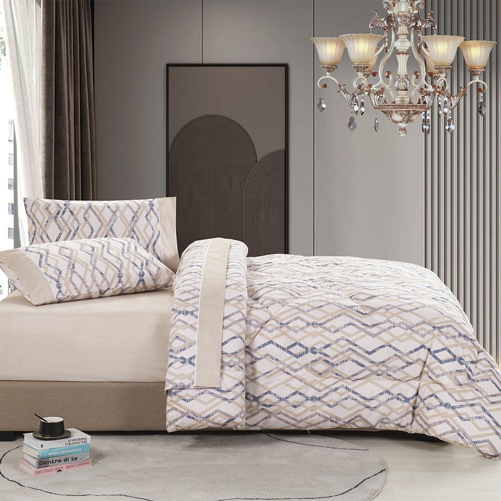 99,99% Poliészter 85gsm Twill Disperse 5 db -os vigasztaló készlet